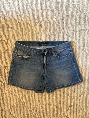Joe's Jeans Medium Blue Denim Cutoff Shorts